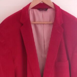 'LINEA UOMO' Corduroy Jacket Size 58L NWOT